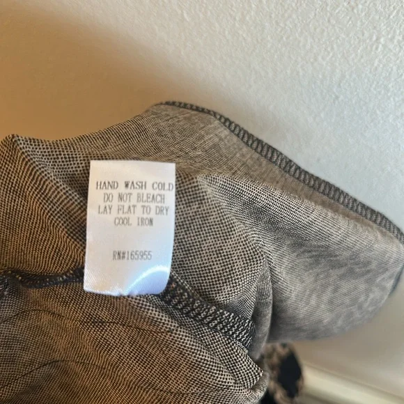 ANNIEWEAR Ziggy Pull On Track Pants Leopard Side Pockets Womens Size XL - Picture 12 of 12